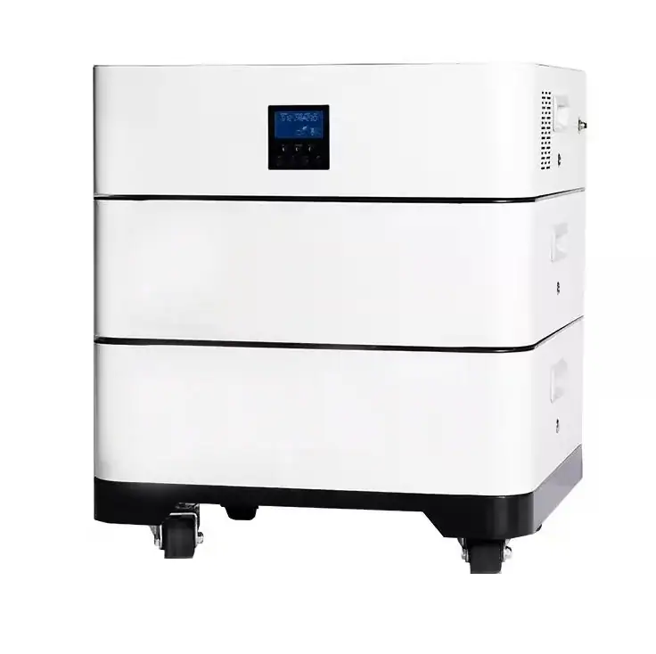 Home Energy Storage System Stackable Lithium Ion Pack Battery 51.2V Built In 5KW Inverter With BMS 100Ah 200Ah 300Ah 400Ah 1