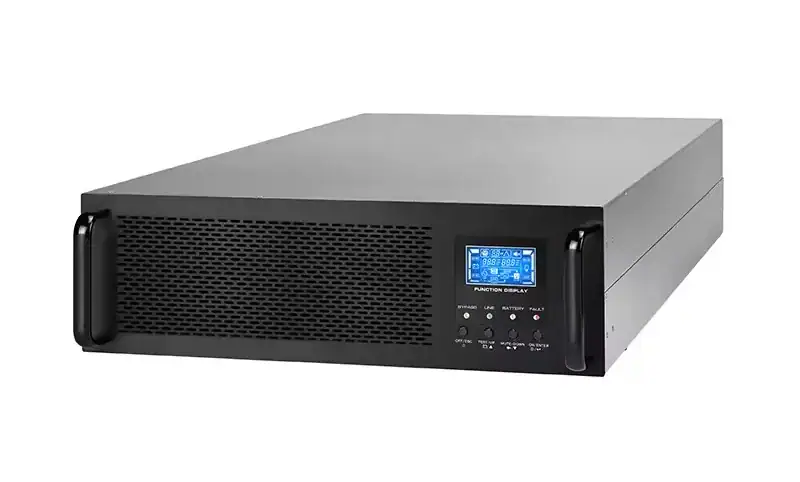 Online UPS Rackmount 19 inches 2U Single Phase Pure Sine Wave Rack-mounted Uninterruptible Power Supply 6KVA 10KVA 1